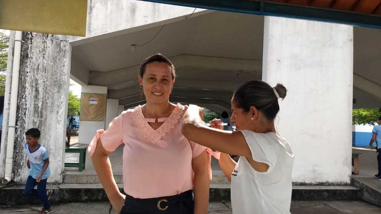 Camacã: Campanha de Vacinação contra Influenza (Gripe) alcança professores da rede pública 
